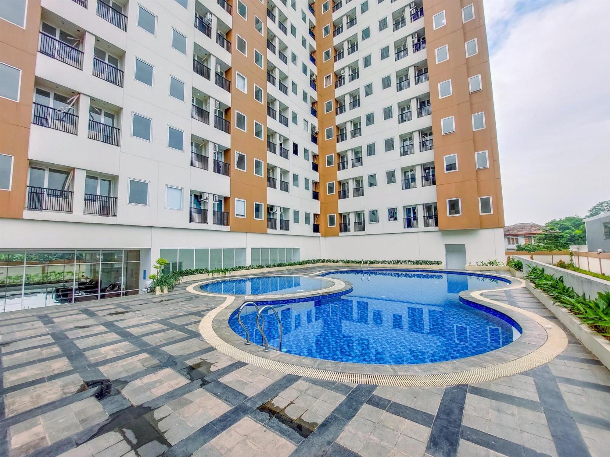 Wonderful Studio Apartment At Urban Heights Residences Bsd City By Travelio タンゲラン エクステリア 写真